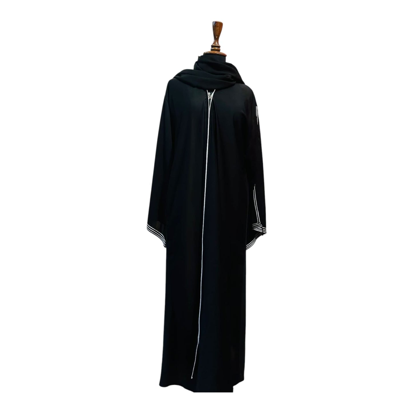 Stripe Border Abaya