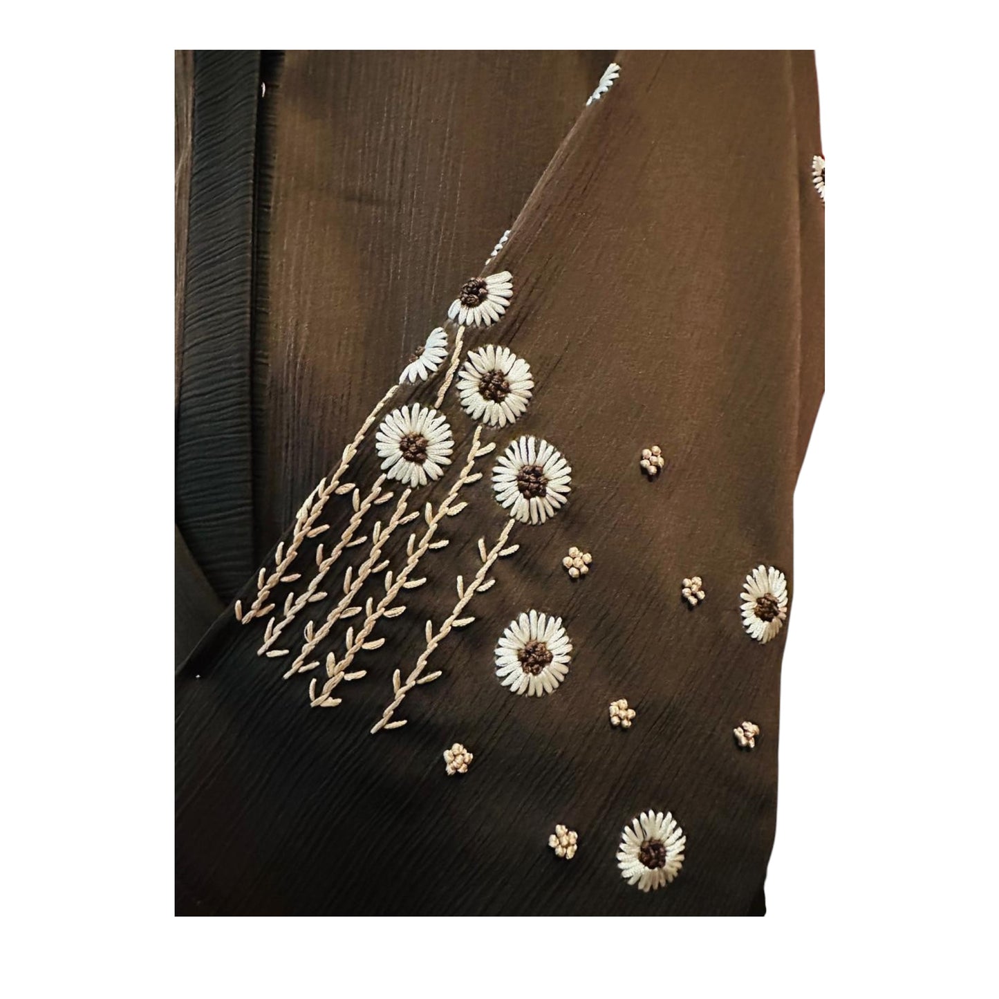 Hand Embroidery Abaya