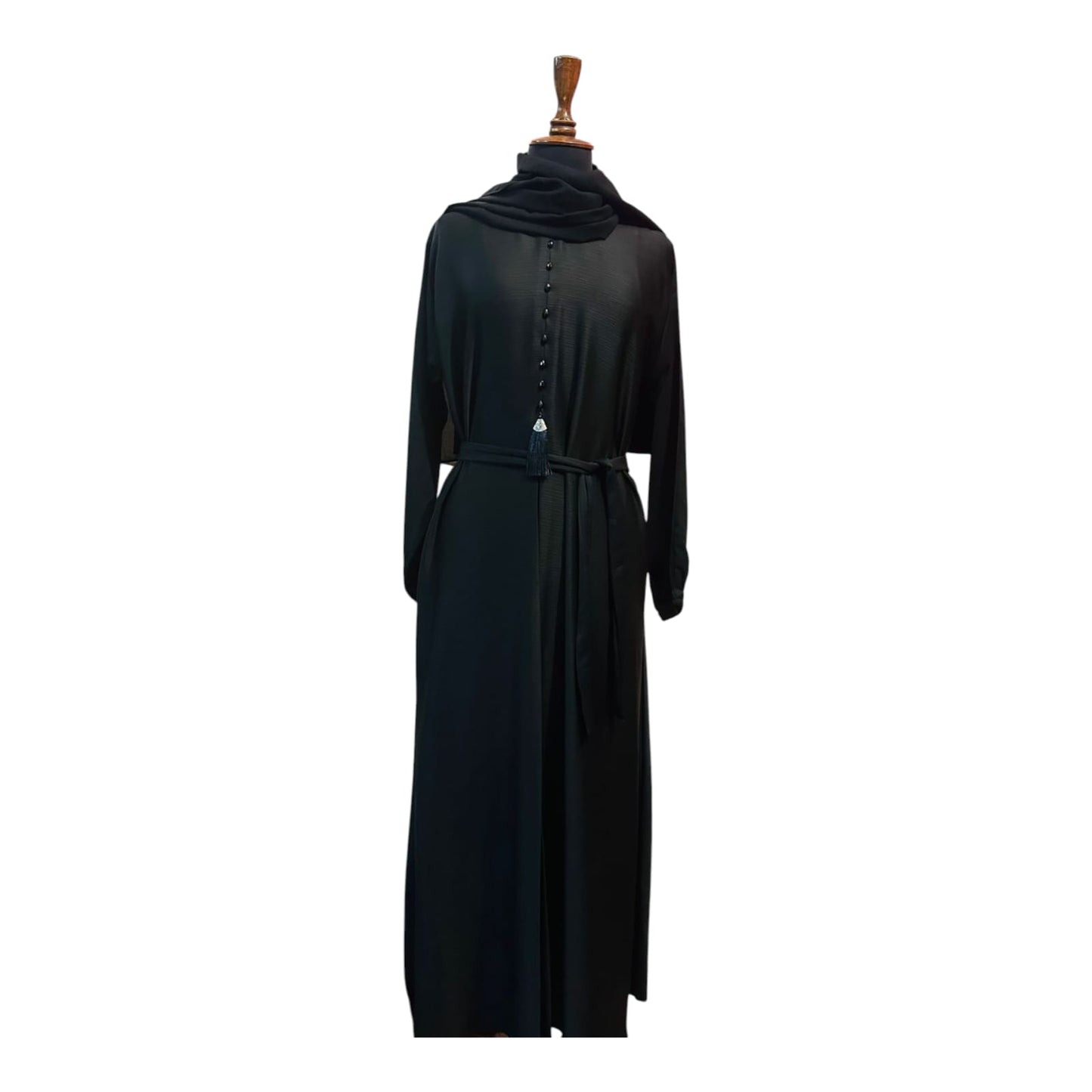 Crincle Silk Abaya